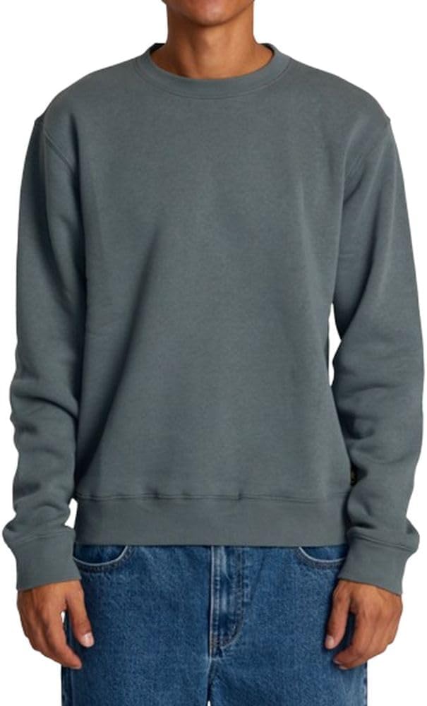 RVCA Mens Relaxed Fit Fleece Crewneck