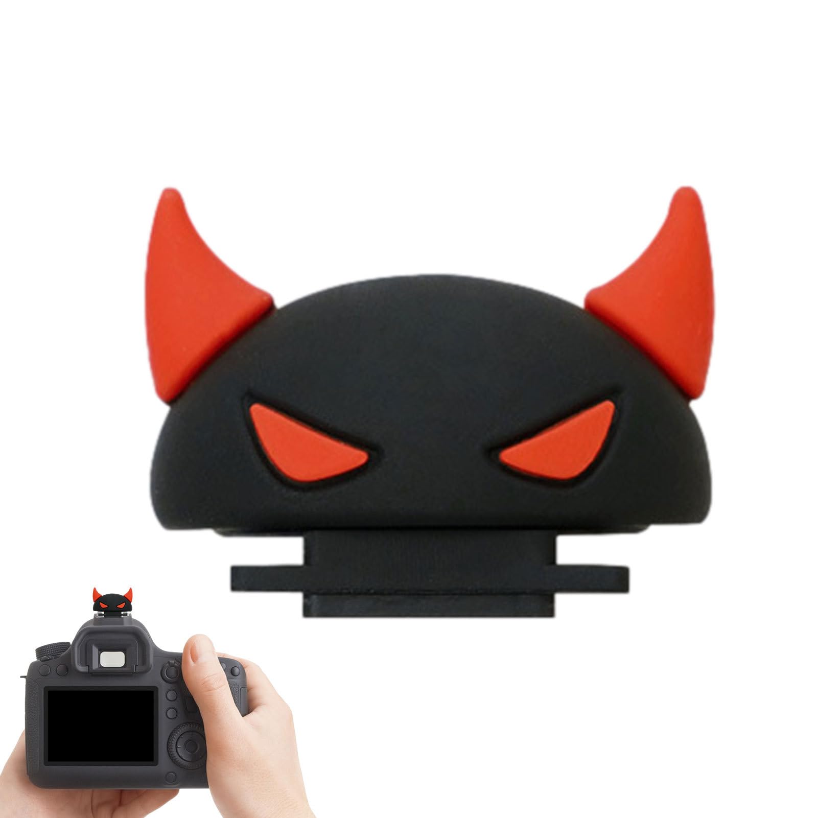 boiler Protector de zapata de flash, diseño de dibujos animados, protección universal para cámara, atractiva y bonita decoración para equipos fotográficos, cámaras réflex