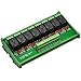 Electronics-Salon DIN Rail Mount 8 SPDT Power Relay Interface Module. (Operating Voltage: DC 24V)