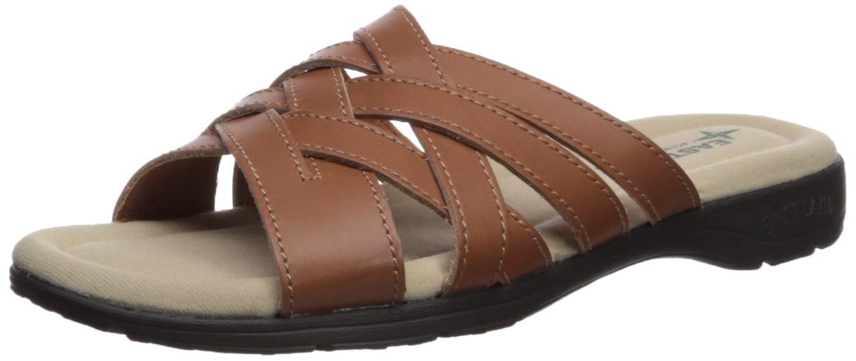 Eastland Womens Hazel Slide Sandal Tan 10 Desertcart INDIA
