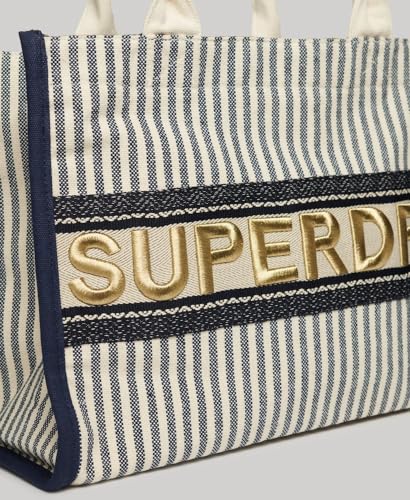 Superdry Femme Rayé Sac Fourre Tout Luxe & - vue 5