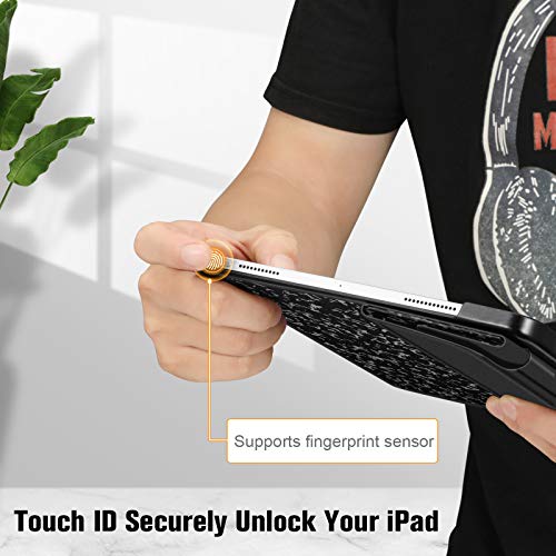 Fintie Case For Ipad Air 5Th Generation (2022) / Ipad Air 4Th Generation (2020) 10.9 Inch - Slimshell Hard Protective Back Cover With Pencil Holder, Supports Auto Sleep/Wake, Composition Book #TOP5