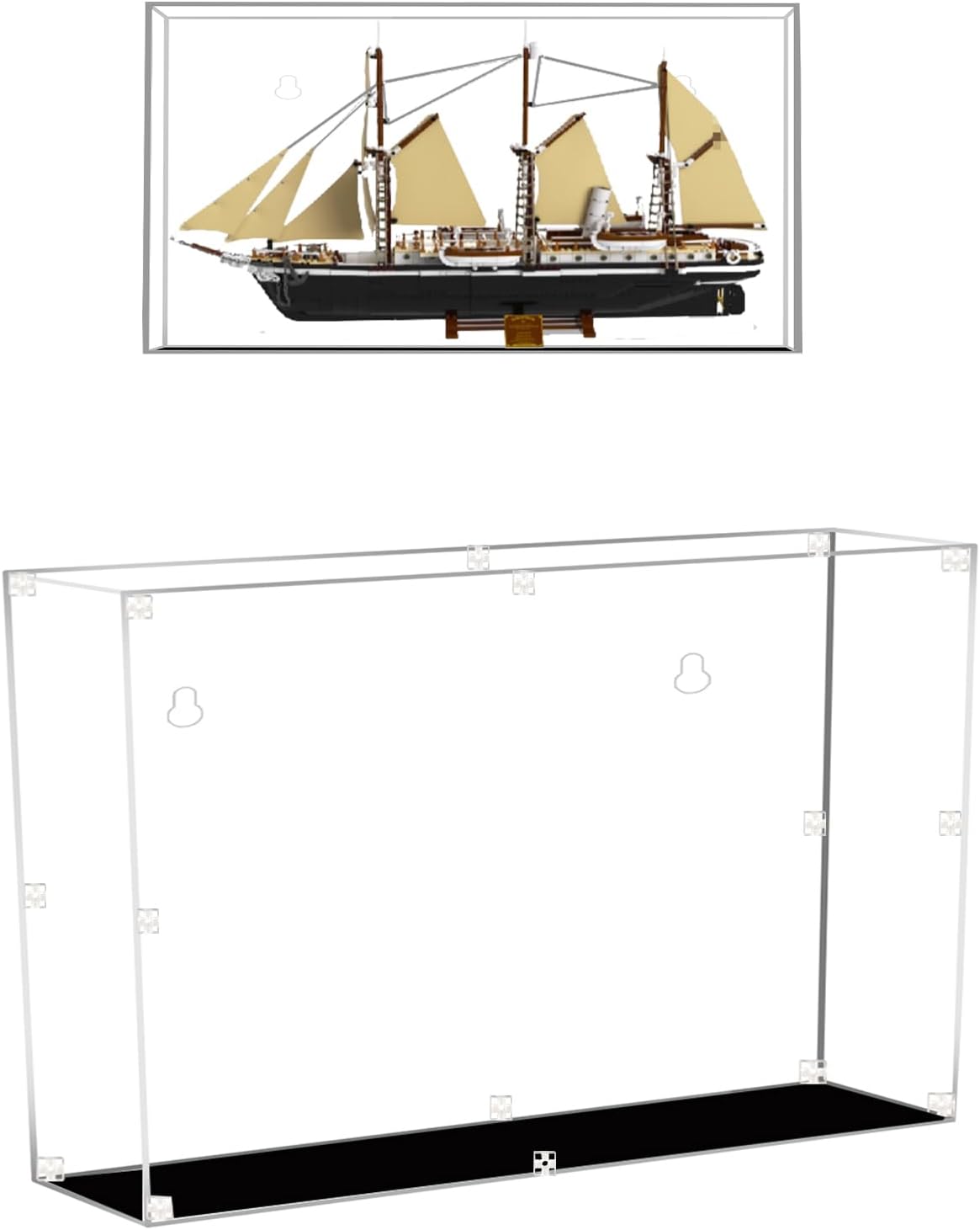 Acrylic Display Case for Lego 10335 Endurance (NOT Included The Model)