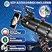 Gaterda Telescope, 150EQ Telescope for Adults Astronomy, Professional Newtonian Reflector Telescopes with Portable Carry Case, Manual German Equatorial Mount, Phone Adapter