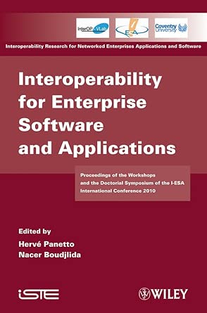 Interoperability for Enterprise Software and Applications: Proceedings of the Workshops and the Doctorial Symposium of the I-ESA International ... Enterprises Applications and Software) book cover