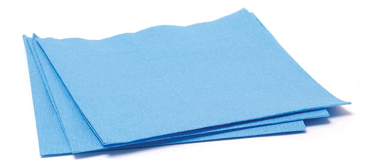 CSR Wrap Q602340 Quala 24x24 Sheet 500/case Blue/Nonwoven Compatible with Steam/ETO