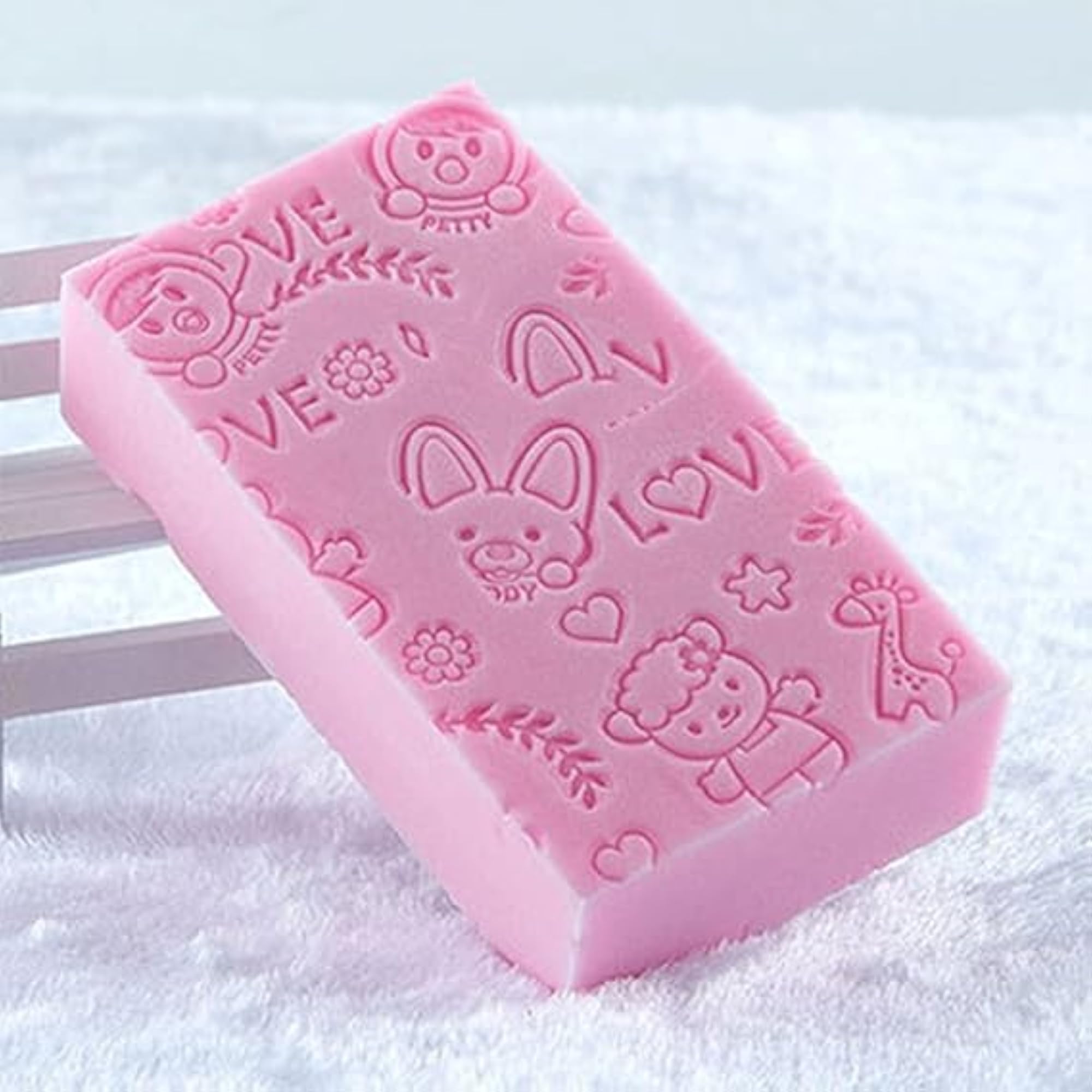 Japanese Spa Cellulite Massager, Dead Skin Remover Sponge