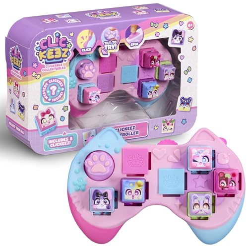 Goliath - CLICKEEZ Controller - 5 Teclas Kawaii para Hacer Clic + 1 Mando + Guía de Colección - Juguete Fidget ASMR Personalizable – Keycaps para Encajar - Idea de Regalo Desde los 6 años Goliath - CLICKEEZ Controller - 5 Teclas Kawaii para Hacer Clic + 1 Mando + Guía de Colección - Juguete Fidget ASMR Personalizable – Keycaps para Encajar - Idea de Regalo Desde los 6 años