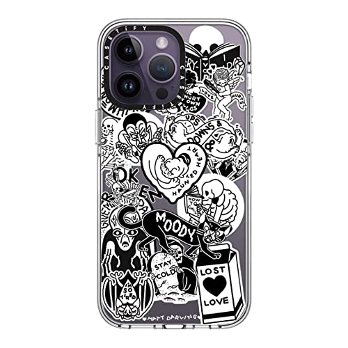 Coque transparente iPhone 14 Pro Max CASETiFY haut de gamme avec protection de grade militaire