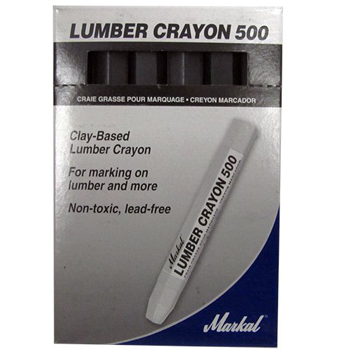 D.I.D. Black Lumber Crayons 12Pack Arts, Crafts & Sewing