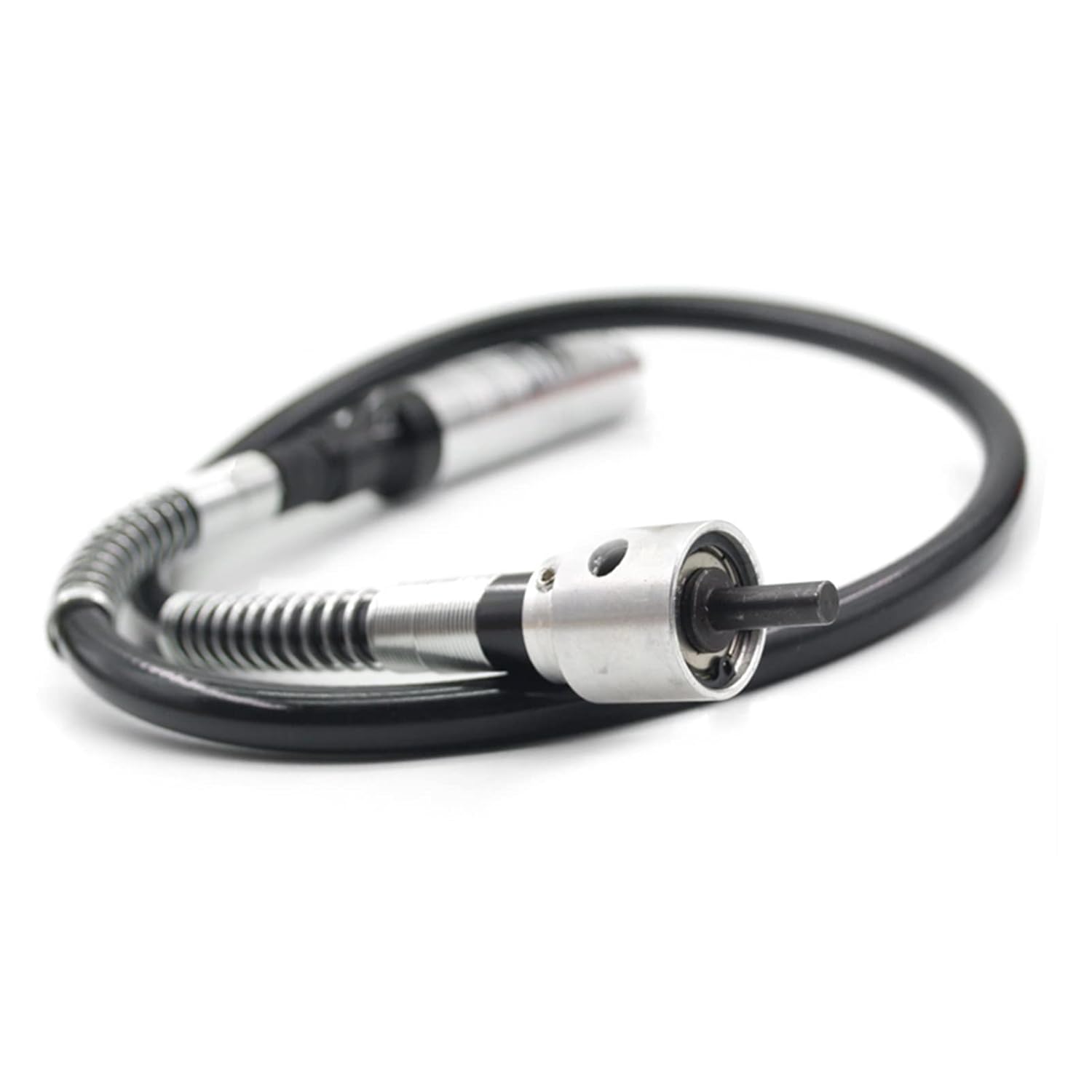 yaoqijie Flexible Shaft Tube Clamping Size 0-6.5mm Fit for Electric Grinding Tool Shaft Tube Fit for Hand Drill Extension Tube Fit for Hand Drill(6.5mm Set)