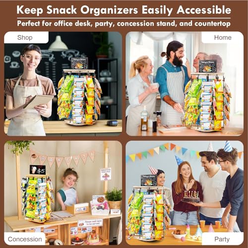 Présentoir à snacks pour stopper le désordre du garde-manger - 6