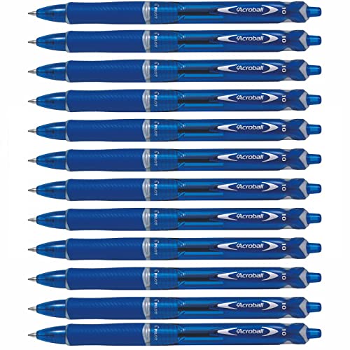 Pilot Acroball stylo bille bleu pointe moyenne pour écrire sans fatigue