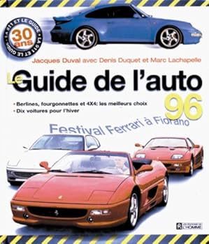 Hardcover Guide De L'auto 1996 -Le [French] Book