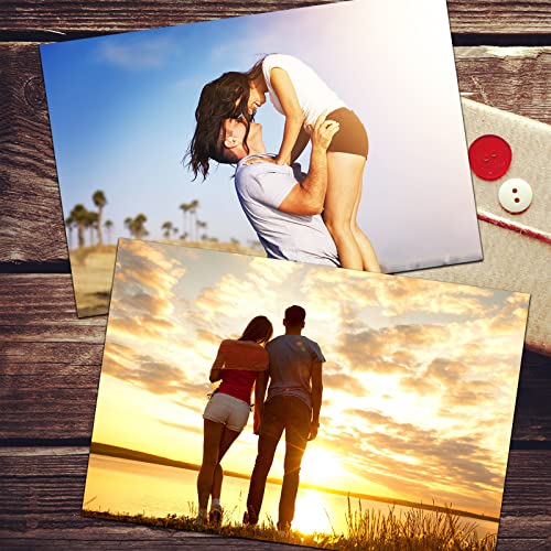 Eshang Photo Paper For Printer Picture Printer Paper Glossy White Photographic Paper Photo Quality Printer Paper Variety Package (80 Sheets,3.5 X 5 Inch, 4 X 6 Inch, 5 X 7 Inch, 8.5 X 11 Inch) 200Gsm #TOP4