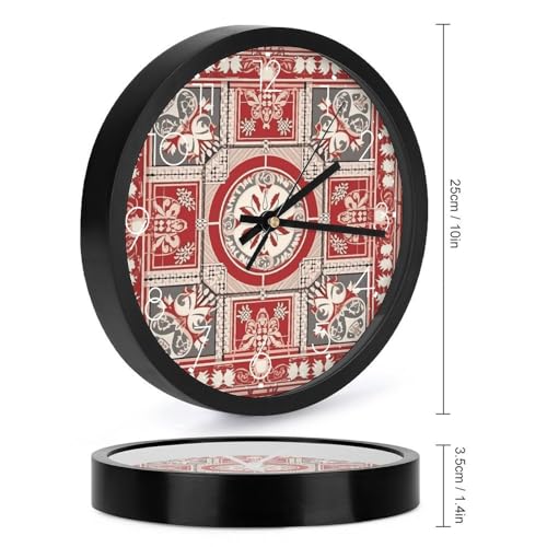 Horloge murale à piles simple pour éviter les câbles électriques - 3
