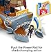 Fisher-Price Imaginext Preschool Toy Shark Bite Pirate Ship Playset with Figure & Accessories for Pretend Play Kids Ages 3+ Years (Amazon Exclusive)