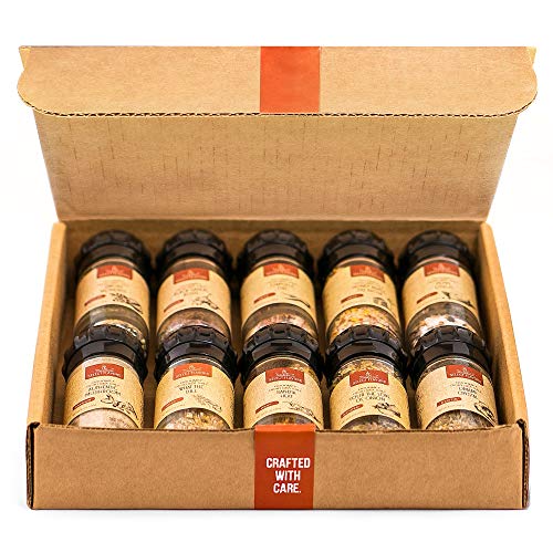 Select Flavors Ultimate Meat Lovers Gourmet BBQ Seasoning and Meat Rub Gift Set