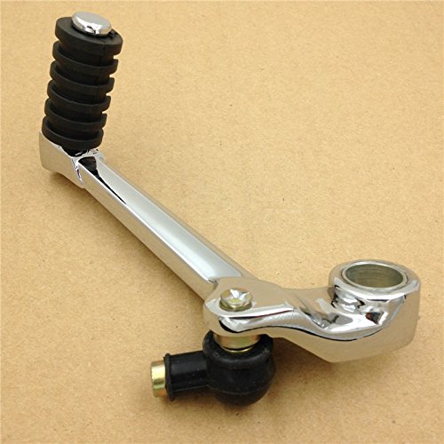 XKH- Motorcycle Chrome Aluminum Folding Gear Shift Levers Compatible with 1999-2006 Honda CBR 600 F4/F4i [B00Y7CFAU2] - Thumbnail 2