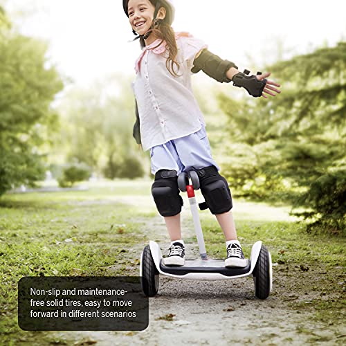 Segway Ninebot S Kids, Smart Self-Balancing Electric Scooter, 800 Watts Power, Max 8 Miles Range & 8.7Mph, Hoverboard With Led Light, Compatible With Mecha Kit #TOP2