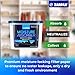 ZARPAX Moisture Absorber Activated Charcoal 10.5 oz/300g | Removes Moisture, Damp, Humidity & Odors | Odor Absorber | Moisture Trap for Bathroom, Closet, Kitchen & Small Spaces | Set of 4