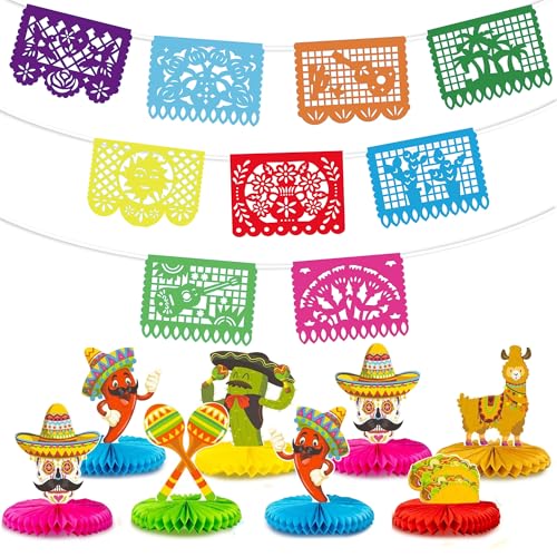Ainiel Cinco De Mayo�f�R���[�V�����A���L�V�R���e�[�}�ɂ����p�[�e�B�[�ADia De Los Muertos Day of the Dead Decor�B