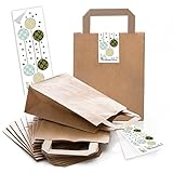 weihnachtsstern düngen Geschenkverpackungs-Set für Weihnachtsgeschenke: Kleine Papier-Tragetaschen mit Trage-griff Henkel Boden als weihnachtliche Verpackung, Weihnachtstüten, Geschenkbeutel. Die Nostalgie Papiertüten sind 18 x 8 x 22 cm groß … gemessen ohne Henkel. Schnell sind fix und preiswert Kleinigkeiten verpackt. Eine ideale Verpackung für Kunden, Geschäftspartner, Geschäftsfreunde, Mitarbeiter, Kollegen, Freunde, Gäste, Kinder und andere liebe Menschen.