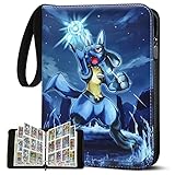 Sammelalbum für Pokemon Karten, 50 Seiten 900 Taschen Sammelkarten Album, Tragbar Wasserdicht PU Karten Halter Heft Ordner Buch, Sammelkartenalben für Sammler lklo9