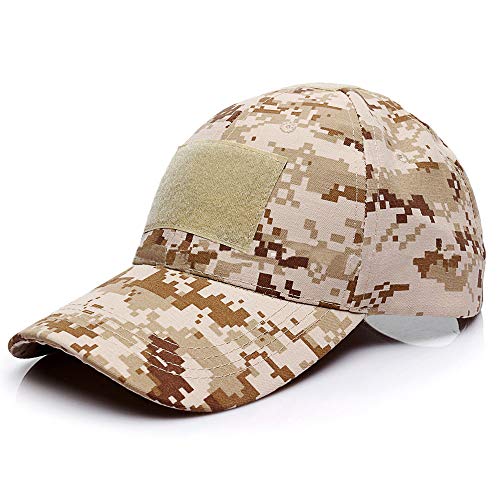 ZARRS Gorra de Béisbol,Sombrero Gorra Unisex Hombres Mujeres Running Caps Gorras para Cámping Tenis Bádminton Deporte Diario Camuflaje Amarillo