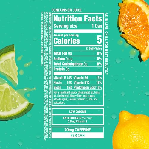 image for Sparkling Ice Caffeine Citrus Twist Sparkling Water with Caffeine, Zer