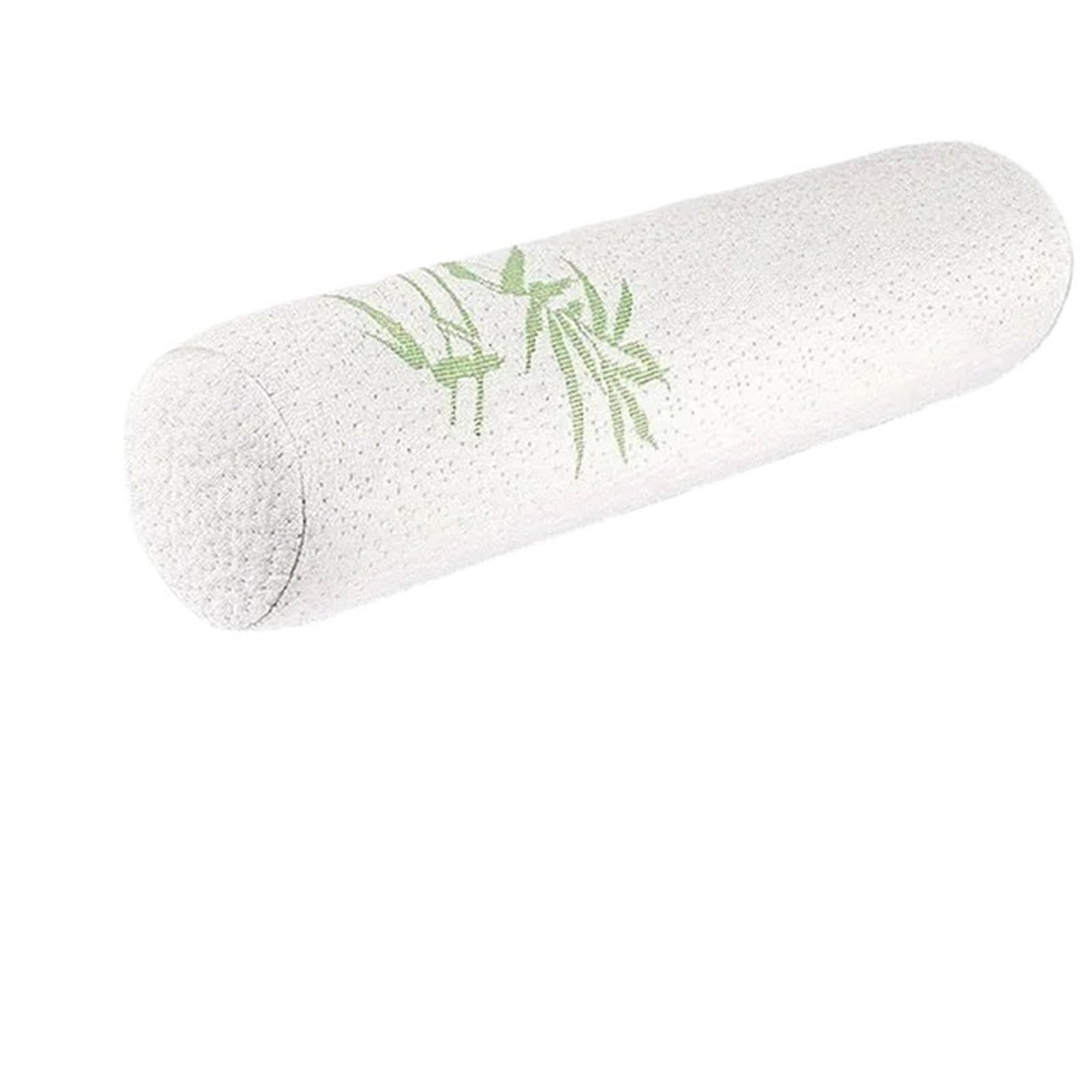 Rouleau Cervical Confortable, traversin de Cou Doux, Coussin Lombaire for Jambe, Dos, traversin Amovible en Mousse(40 * 10cm)