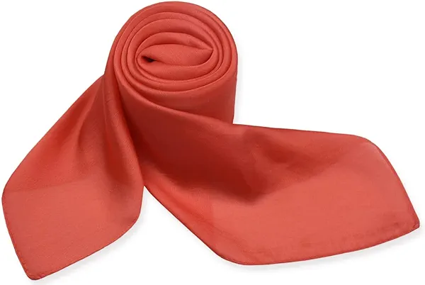 corciova Soft Lightweight Silk Feeling Neck Scarf Large Pashmina Shawl Square Satin Headwrap Long Designer Fashion Scarves