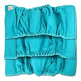 Simple Solution Washable Male Wrap Dog Diaper, Medium Size, 3 Pack