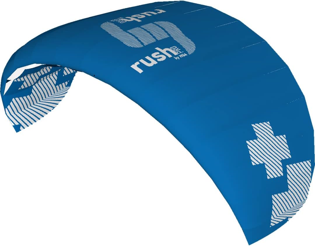 HQ Kites Rush Pro 300 R2F Stunt Kite, Beginner Sport Kite, Blue