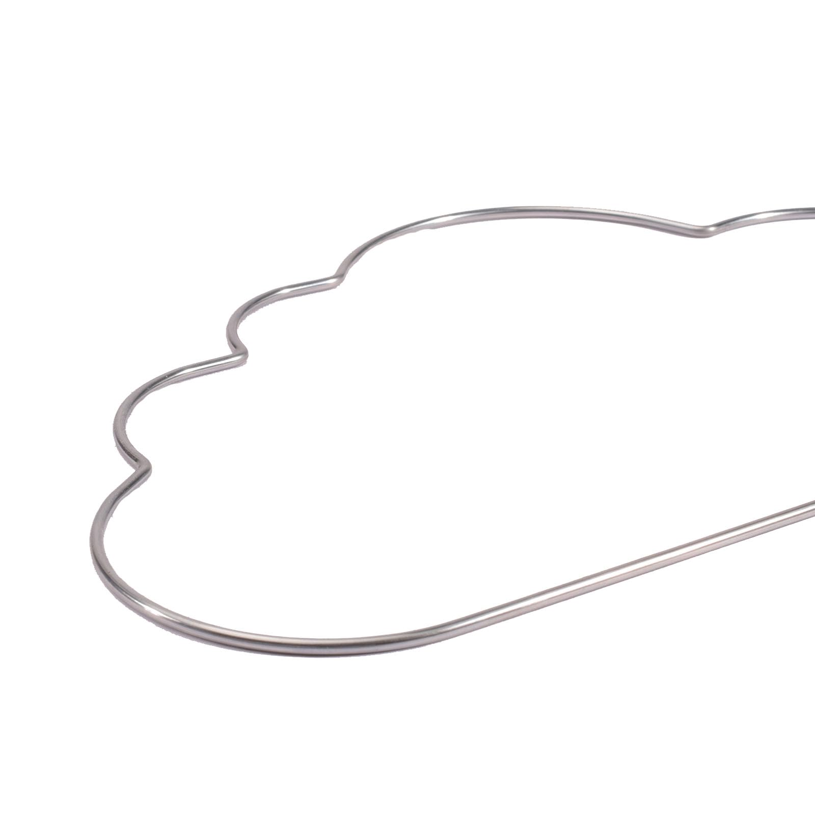 Vaessen Creative Ring, Metal Wire, Silver, 32 x 34 cm, 32 cm - Image 2