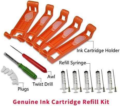 CEYE for Canon PIXMA MG5740 MG6840 TS5040 TS6040 Genuine Ink Cartridge Refill Tool Kit 5C