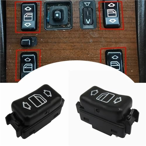 Interrupteur vitre électrique pour Benz W124 W201 commande avant - 7