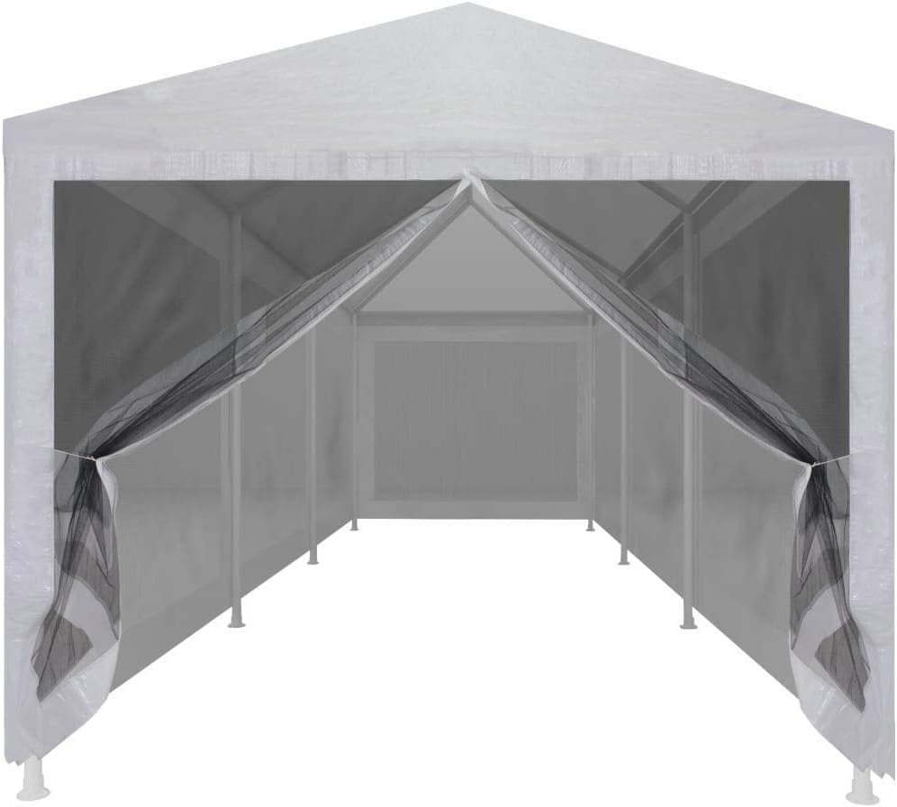 Close-up of a tent corner showing a grommet for securing the roof cover