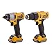 Price comparison product image Dewalt DCK218D2T-GB Li-ion XR Tstak Kit Box Cordless Combi-Drill and Impact Driver, 10.8 V, Yellow/Black, 0, Set of 2 Pieces