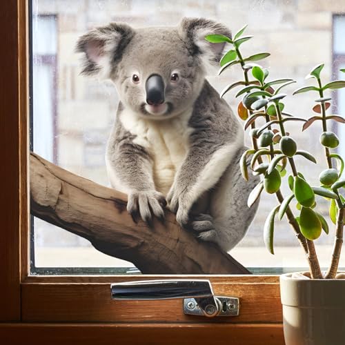 Vinilo decorativo de koala adorable para pared miniatura 5