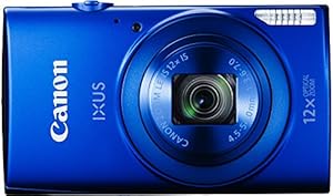 Canon IXUS 170 Digitalkamera (20 MP, 12-Fach optisch, Zoom, 24-Fach ZoomPlus, Opt. Bildstabilisator, 6, 8cm (2, 7 Zoll) LCD-Display, HD-Movie 720p) blau