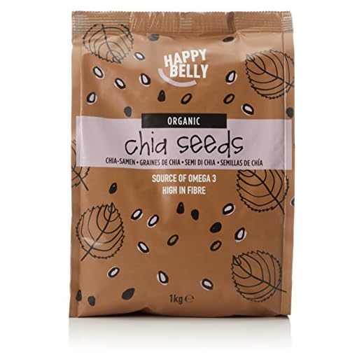 Marchio Amazon - Happy Belly Semi di chia, 1000 g