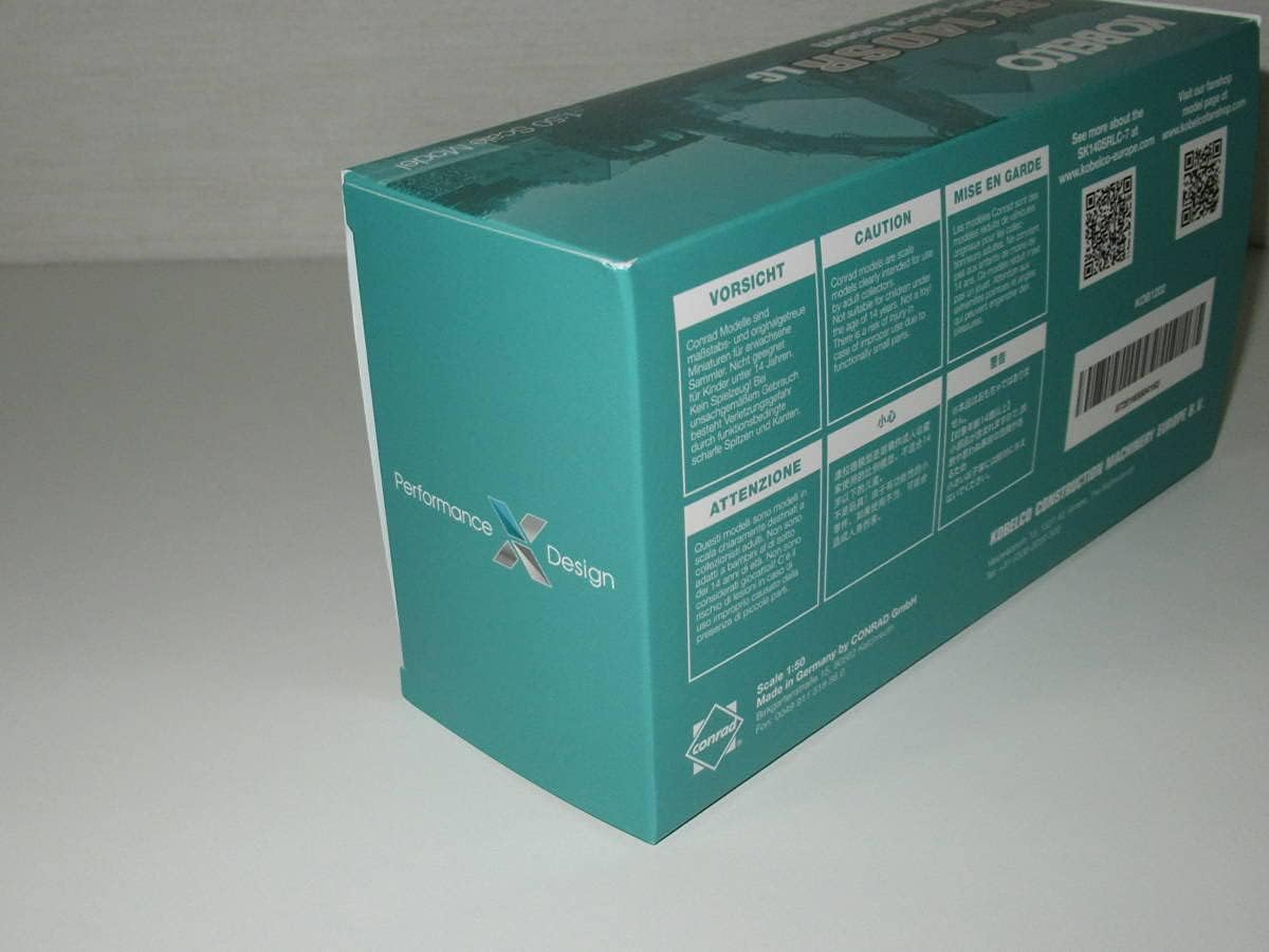 KOBELCO 油圧ショベル ミニチュア コベルコ建機 SK140SR LC Two‐Piece