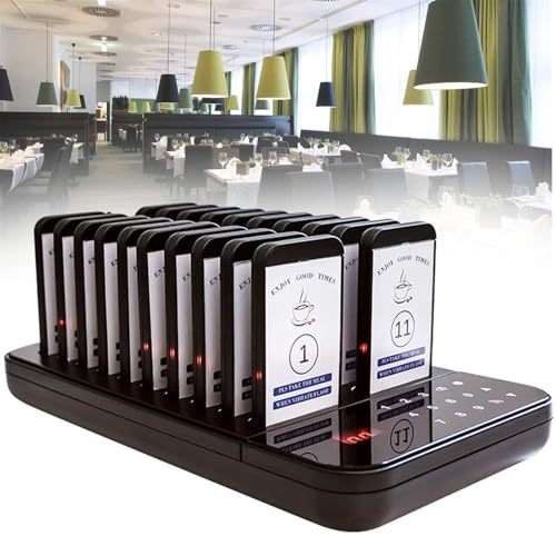 Buscapersonas para restaurantes que elimina colas con teclado estanco 2