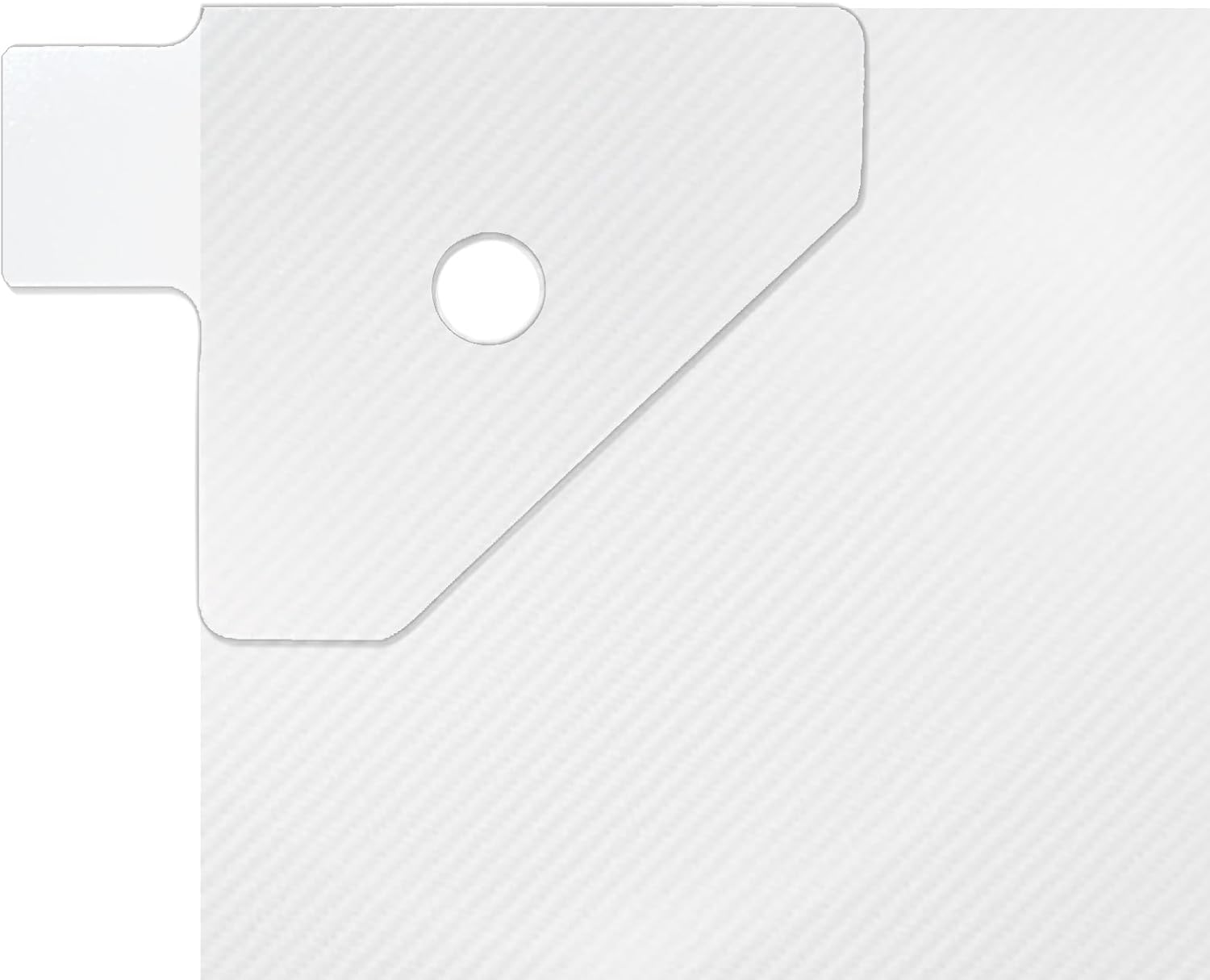 POWERTABS - Clear BAN014 - Adhesive Grommet Alternative for Banners - Made in USA