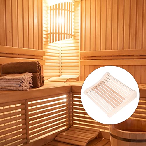 Oreiller de sauna en bois au design ergonomique et finitions soignées