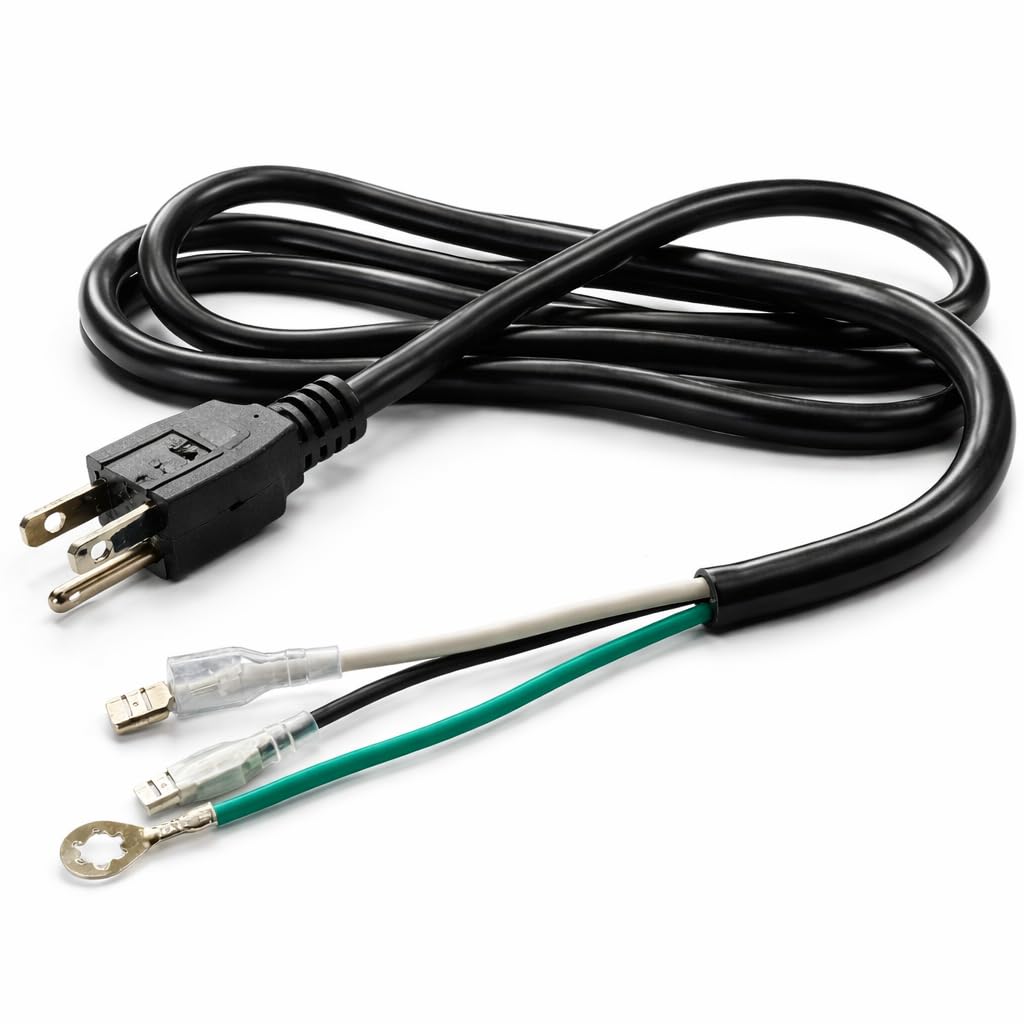 TreadLife Fitness Treadmill Power Cord - Black, Female to Male, 7 Feet, Compatible with Weslo Cadence G 5.9i WLTL296152-image-18