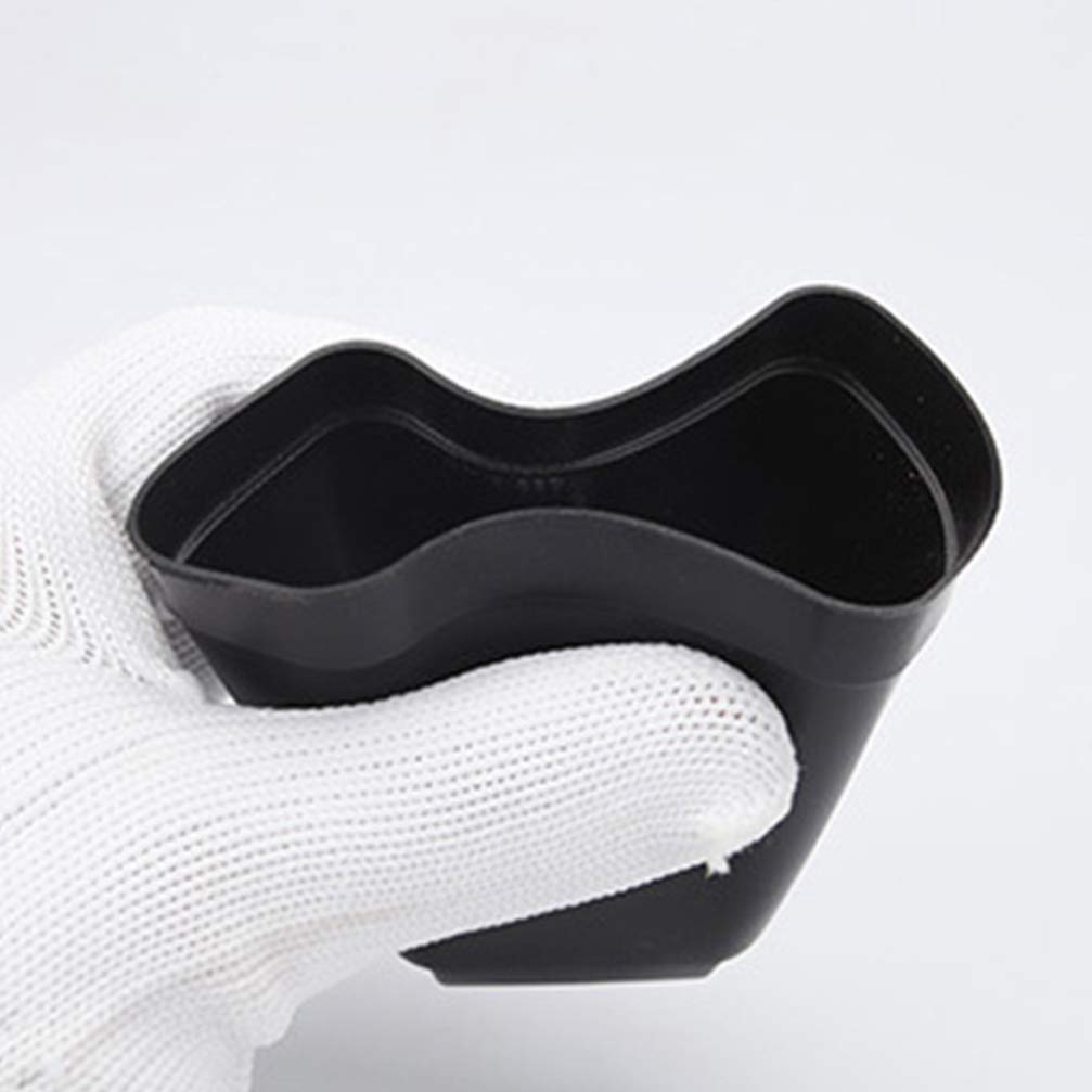 DOITOOL Godet pour Semis Noir 50Pcs - Carré Pots de Plantes en Plastique-Petit Pot de Fleur Interieur Exterieur (Noir/ 6x6x6.5cm)