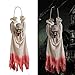 YOUBLEK Sler Halloween Decoration Hanging Corpse with Motion Sensor, Creepy Sound and Glowing Red Eyes, Animated Props for Haunted House, Party, Indoor & Outdoor, Scary Zombie Decor