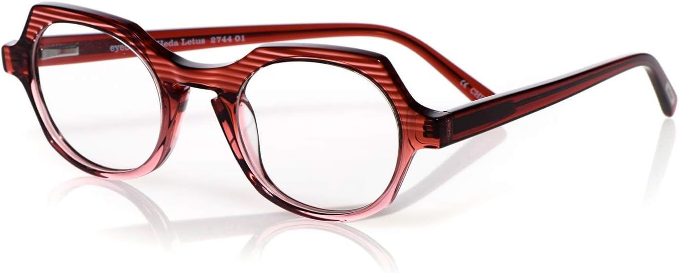 eyebobs Heda Letus Unisex Premium Reading Glasses for Men and Women | Round Eye Glasses